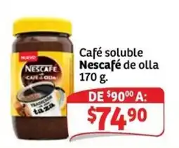 Soriana Express Nescafé Café de olla oferta