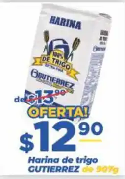 Super Gutiérrez Gutierrez harina de trigo oferta