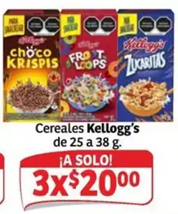 Soriana Express Cereales Kellogg's oferta