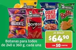 Soriana Express Patodors Botanas para todos oferta