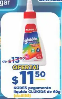 Super Gutiérrez KORES pegamento liquido GLUKIDS oferta