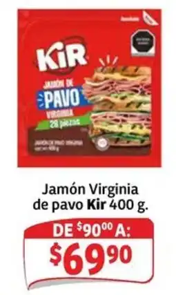 Soriana Express Kir jamon de pavo virginia oferta