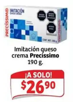 Soriana Express Precissimo imitación queso crema oferta