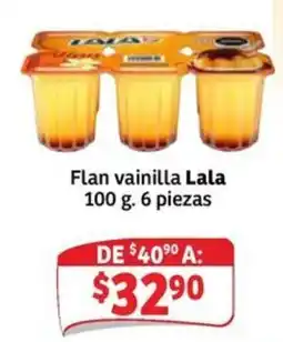Soriana Express Lala flan vainilla oferta