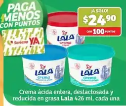 Soriana Express Lala crema oferta