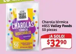Soriana Express Valley Foods Charolas Térmicas Desechables oferta