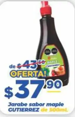 Super Gutiérrez Gutierrez jarabe sabor maple oferta