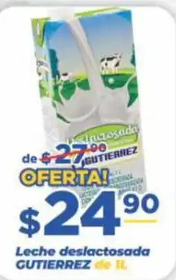 Super Gutiérrez Gutierrez Leche deslactosada oferta