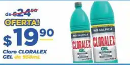 Super Gutiérrez Cloro Cloralex Gel oferta