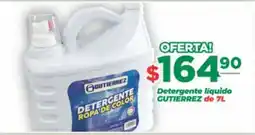 Super Gutiérrez gutierrez detergente ropa de color oferta