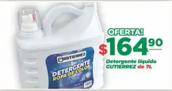 Gutierrez detergente ropa de color