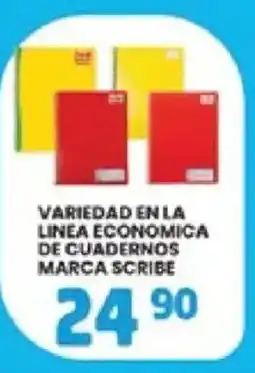 Alsuper marca scribe cuadernos oferta