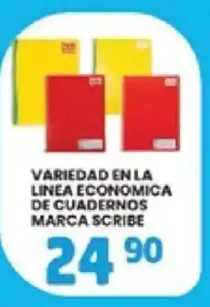 Marca scribe cuadernos