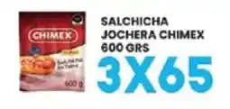 Alsuper Chimex salchicha jochera chimex oferta
