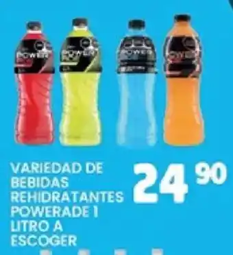 Alsuper powerade variedad de bebidas rehidratantes oferta