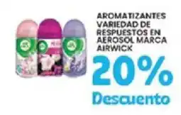 Alsuper airwick aromatizantes variedad de respuestos en aerosol oferta