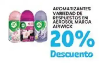 Alsuper airwick aromatizantes variedad de respuestos en aerosol oferta