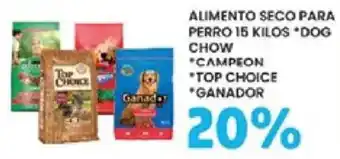 Alsuper dog chow campeon top choice ganador oferta