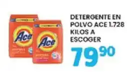 Alsuper Detergente en polvo Ace oferta