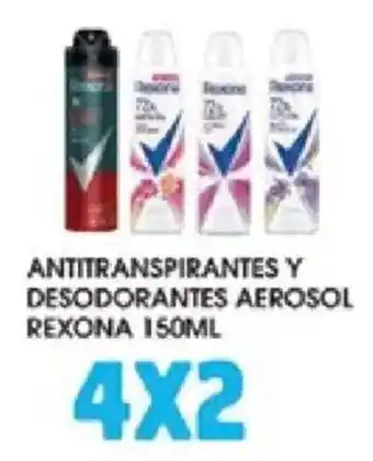 Alsuper rexona antitranspirantes y desodorantes aerosol oferta