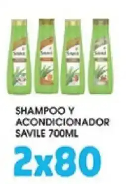 Alsuper Savile shampoo y acondicionador oferta