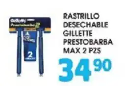 Alsuper Gillette Rastrillo Desechable Prestobarba Max oferta
