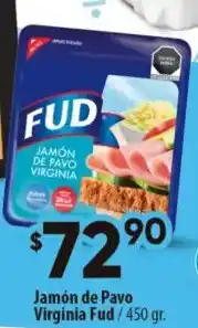 Calimax Fud jamón de pavo virginia oferta