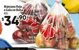 Calimax Manzana Roja o Gala en Bolsa oferta