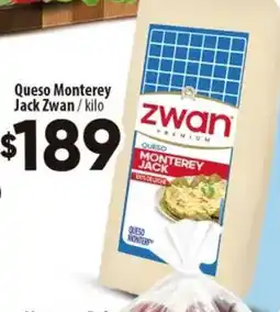 Calimax zwan queso monterey jack oferta