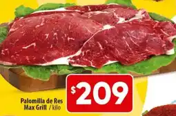 Calimax Palomilla de res max grill oferta