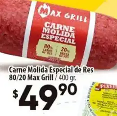 Calimax Max Grill Carne Molida Especial de Res oferta