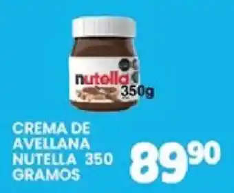 Alsuper nutella crema de avellana oferta