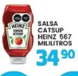 Alsuper Heinz salsa catsup oferta