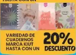 Alsuper kiut cuadernos oferta
