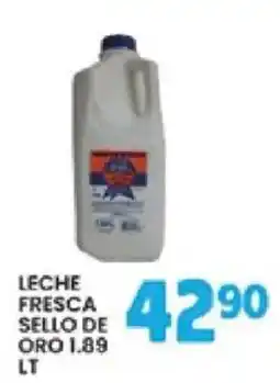 Alsuper leche fresca sello de oro oferta