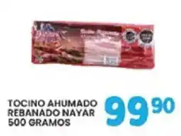 Alsuper tocino ahumado rebanado nayar oferta