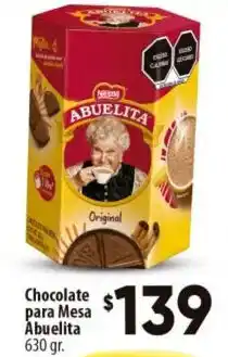 Calimax Abuelita Chocolate para Mesa Original oferta