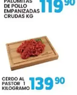 Alsuper palomitas de pollo empanizadas crudas oferta