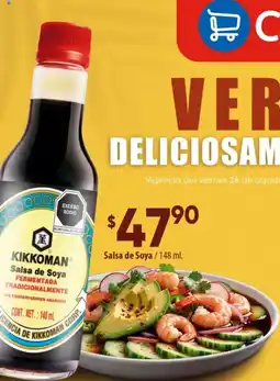 Calimax Kikkoman Salsa de Soya oferta