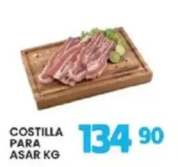 Alsuper costilla para asar kg oferta