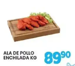 Alsuper ala de pollo enchilada oferta