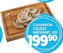 Alsuper camaron crudo mediano oferta