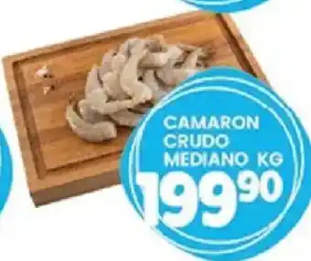 Alsuper camaron crudo mediano oferta