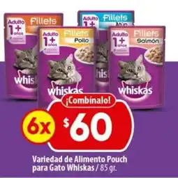 Calimax Whiskas Variedad de Alimento Pouch para Gato oferta
