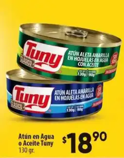 Calimax Tuny Atún en Agua o Aceite oferta