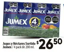 Calimax Jumex Jugos y Néctares Surtido oferta