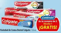 Calimax Colgate variedad de crema dental oferta