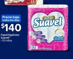 Walmart Suavel papel higiénico oferta