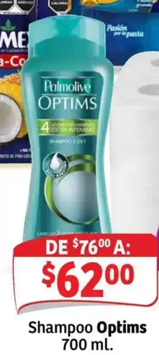 Soriana Express Optims Shampoo oferta