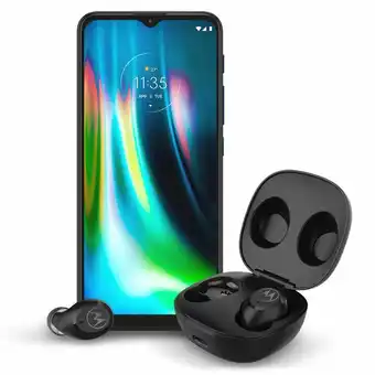 Elektra Motorola Moto G9 Play 64 GB Azul Eléctrico + Audífonos oferta